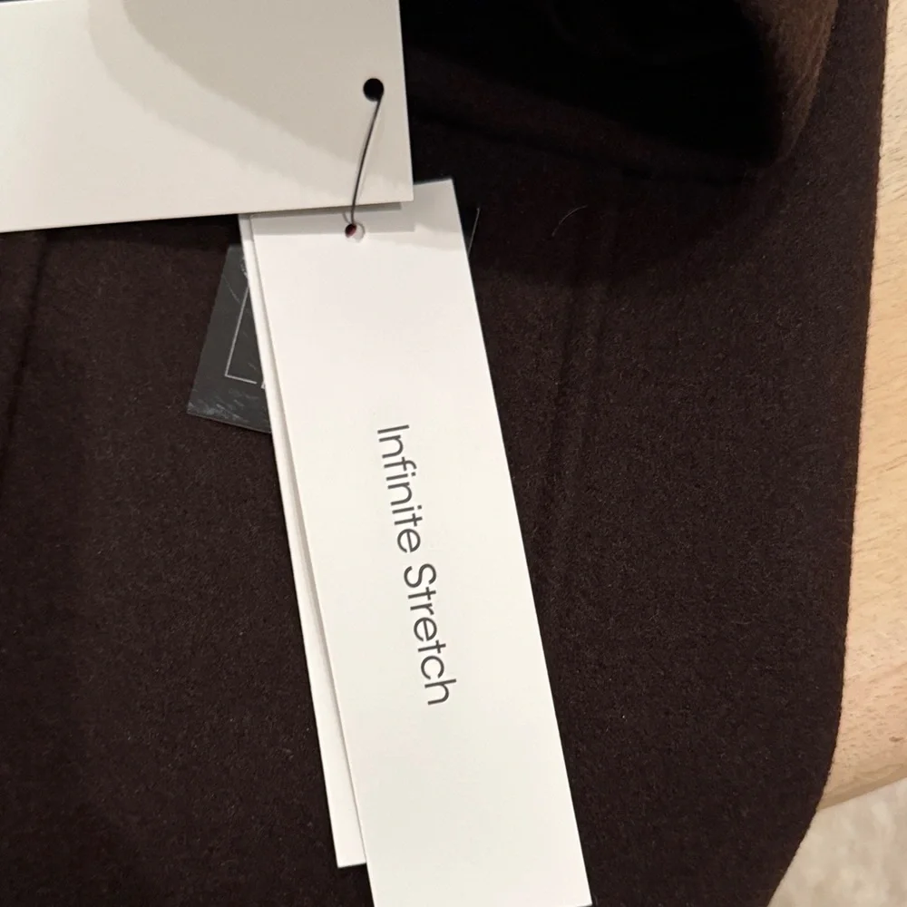 Calvin Klein Dark Brown Trench Coat - Picture 6 of 9
